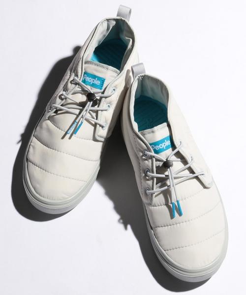 BEAUTY&YOUTH UNITED ARROWS（ビューティーアンドユースユナイテッドアローズ）の「＜People Footwear＞ THE CYPRESS/スニーカー◆（スニーカー・メンズ・ブラック/ライトグレー/レッド・10/8/9）」の2枚目の写真