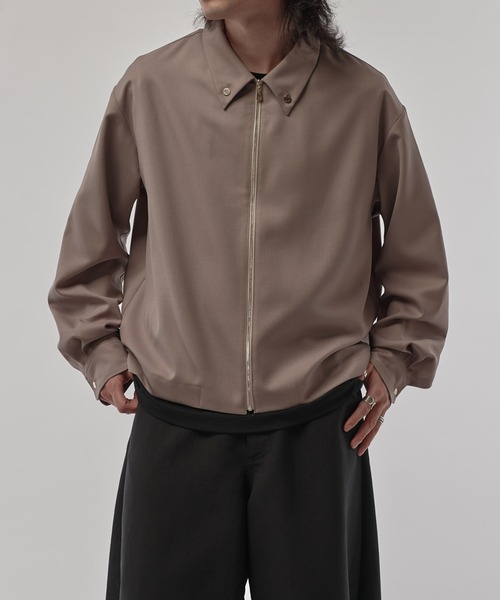 cullni/クルニ シャツ ブルゾン CULLNI/クルニ】ボタンダウンZIPシャツ（シャツ/ブラウス）｜CULLNI