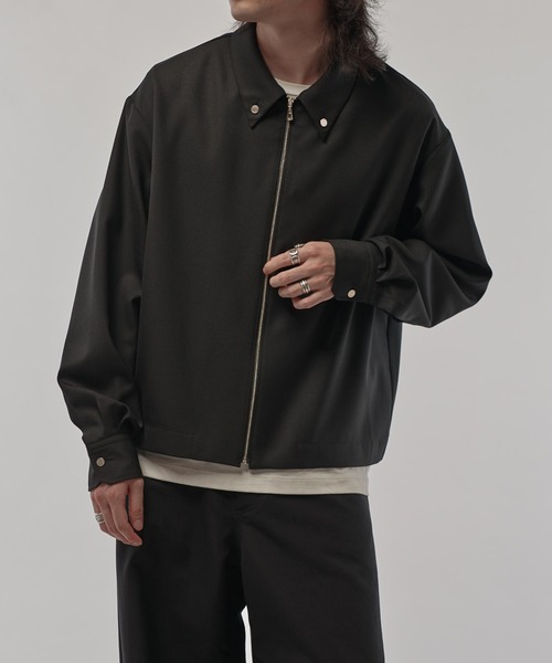 CULINI クルニ シャツ　※※撮影のみ※※　レア　即決OK CULLNI/クルニ】ボタンダウンZIPシャツ（シャツ/ブラウス