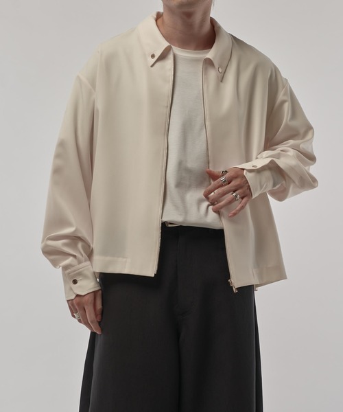 CULLNI クルニ　シャツ CULLNI/クルニ】シャツ Melange Stripe Twill Asymmetrical