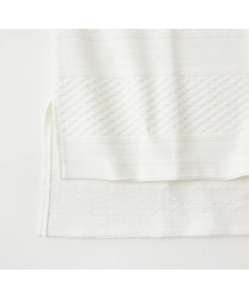 WHITE MOUNTAINEERING（ホワイトマウンテニアリング）の「【White Mountaineering】ホワイトマウンテニアリング SLEEVELESS T-SHIRT（ベスト・メンズ・ブラック/ホワイト・4/2/0/3/1）」の5枚目の写真