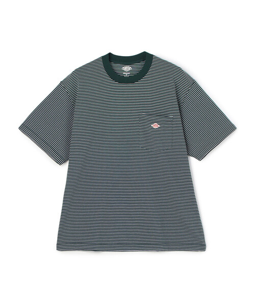 MEN'S SHORT SLEEVE POCKET T-SHIRT STRIPE（Tシャツ/カットソー