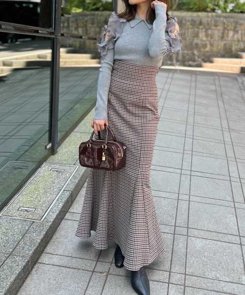 セール】ハイウエストマーメイドスカート（スカート）｜SNIDEL