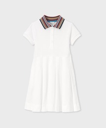 ハンドスモックド チュール ドレス（ワンピース）｜POLO RALPH