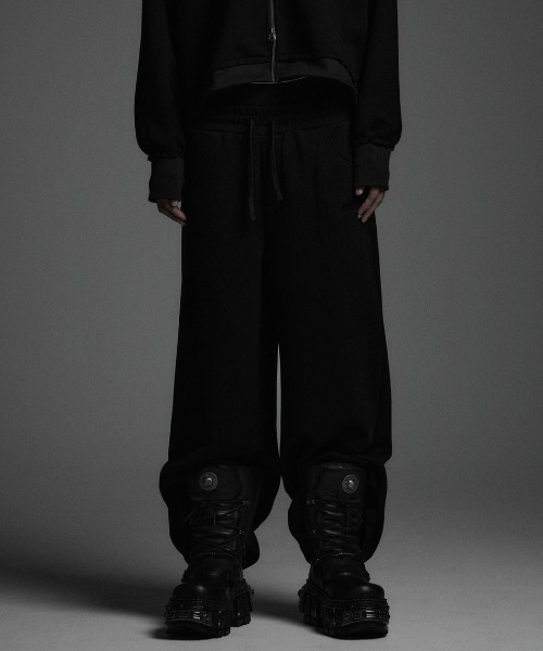セール】【Rosen Kreuz】the taste“V” WIDE OVERFIT SET UP PANTS