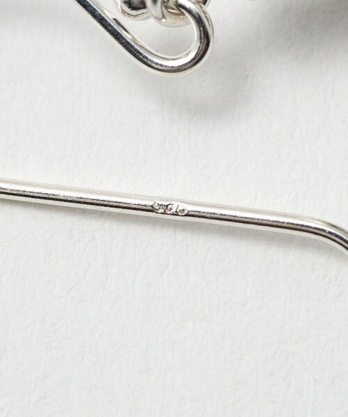 BAITS（ベイツ）の「＜BAITS＞エスニック ボール ピアス（ピアス（両耳用）・レディース・シルバー・FREE）」の6枚目の写真