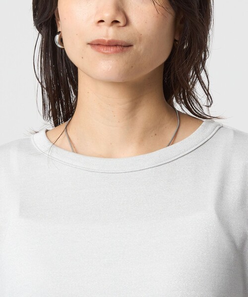 セール】テンジク ラメ ロングスリーブ カットソー（Tシャツ