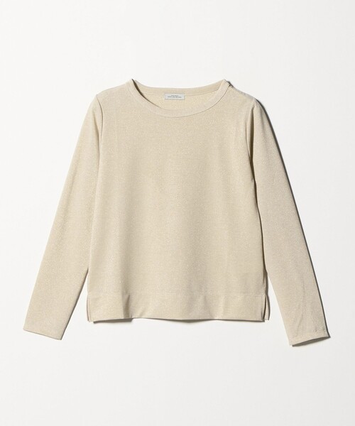 セール】テンジク ラメ ロングスリーブ カットソー（Tシャツ