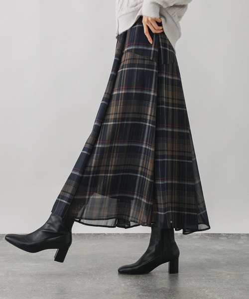 セール】エアリーリラックスフレアスカート/575243（スカート