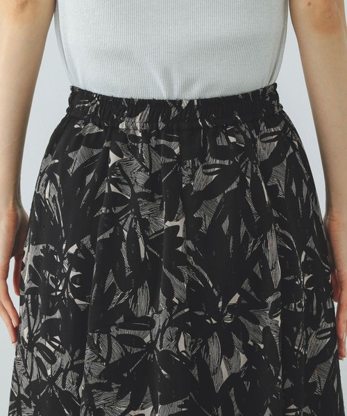 GLOBAL WORK（グローバルワーク）の「エアリーリラックスフレアスカート/575243（スカート・レディース・ブルー系その他/チェック/ブラック系その他/グレー系その他・REGULAR/SHORT）」の14枚目の写真