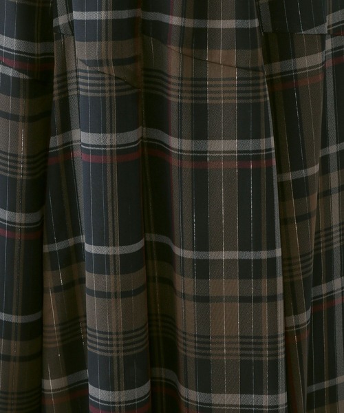 GLOBAL WORK（グローバルワーク）の「エアリーリラックスフレアスカート/575243（スカート・レディース・ブルー系その他/チェック/ブラック系その他/グレー系その他・REGULAR/SHORT）」の9枚目の写真