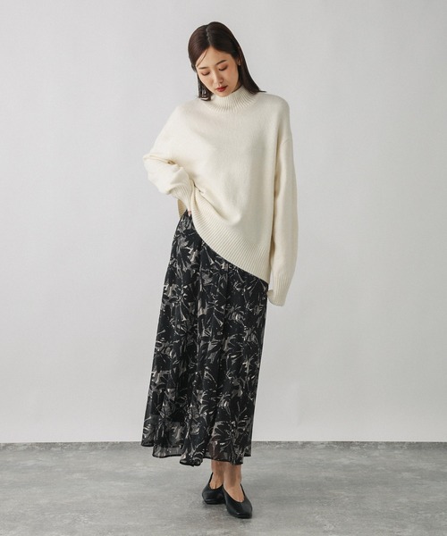 GLOBAL WORK（グローバルワーク）の「エアリーリラックスフレアスカート/575243（スカート・レディース・ブルー系その他/チェック/ブラック系その他/グレー系その他・REGULAR/SHORT）」の16枚目の写真