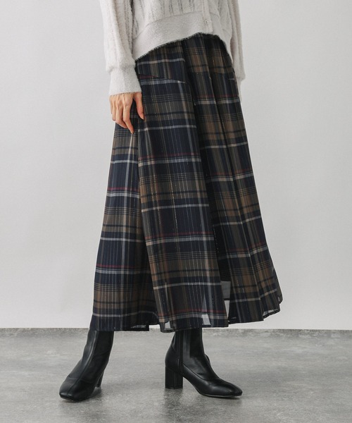 セール】エアリーリラックスフレアスカート/575243（スカート