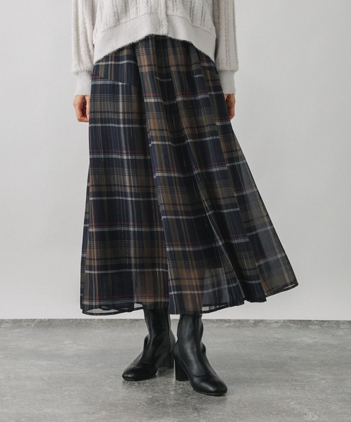 セール】エアリーリラックスフレアスカート/575243（スカート