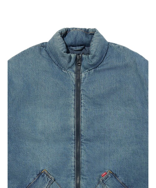 Levi's（リーバイス）の「Levi's/リーバイス BRIGGS ショートパファージャケット インディゴブルー（ダウンジャケット/コート・メンズ・ダークインディゴブルー・S/M/L/XL）」の9枚目の写真