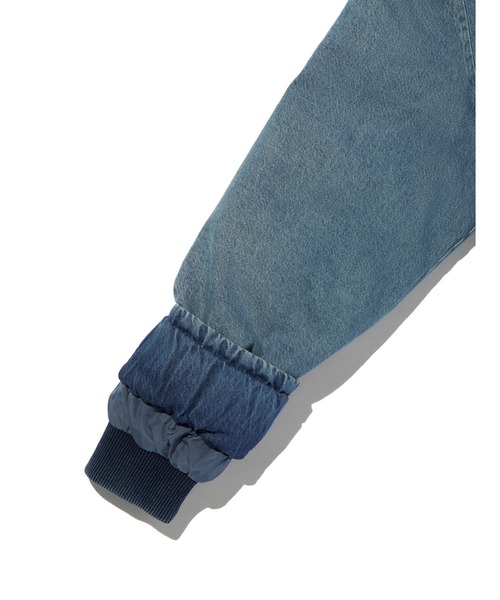 Levi's（リーバイス）の「Levi's/リーバイス BRIGGS ショートパファージャケット インディゴブルー（ダウンジャケット/コート・メンズ・ダークインディゴブルー・S/M/L/XL）」の12枚目の写真