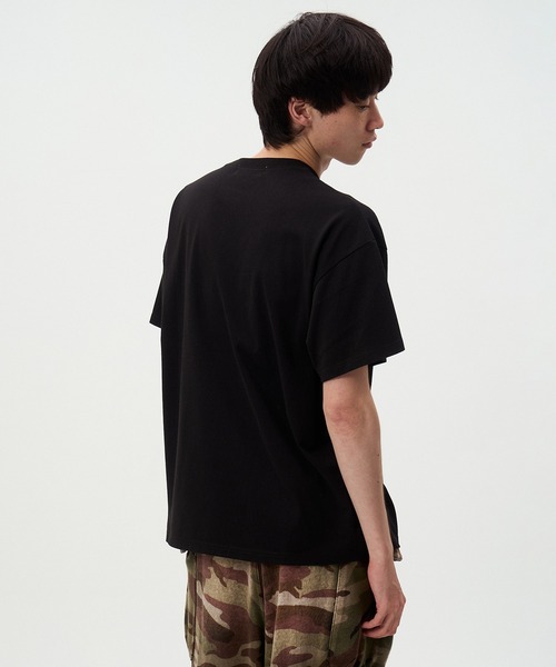 DISCOVERED(ディスカバード)の「I LOVE&HATE SEQUINS DAMAGE TEE(Tシャツ/カットソー・メンズ・ホワイト/ブラック・3/1)」の5枚目の写真