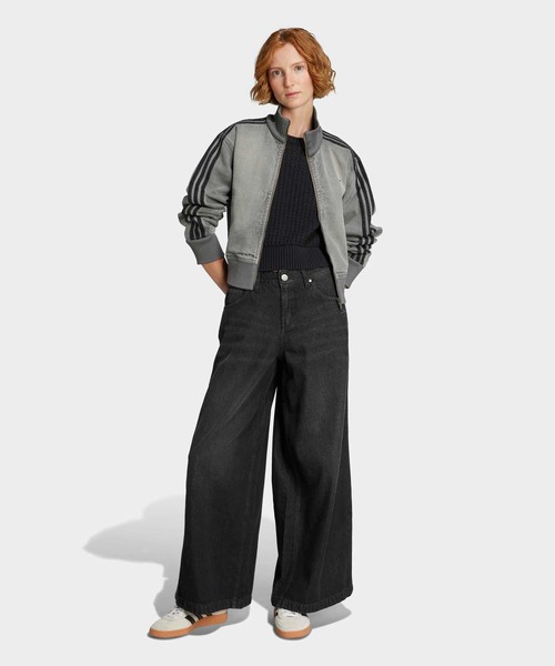 adidasアディカラー デニムレディース アディダス ジャージ トラックトップ アディカラー デニム トラックトップ / ジャージ / アディダス