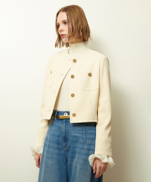 allureville（アルアバイル）の「モヘヤシャギークルージャケット