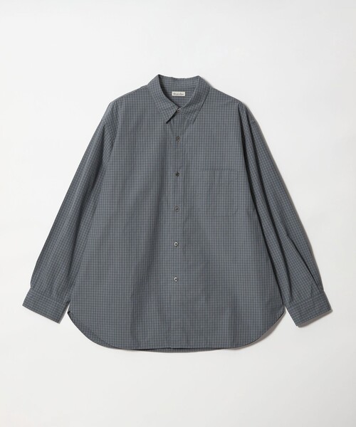 Steven Alan(スティーブンアラン)の「<Steven Alan> ポプリン グラフチェック レギュラーカラー シャツ LOOSE(シャツ/ブラウス・メンズ・ダークブラウン/ロイヤルブルー・S/M/L/XL)」の21枚目の写真