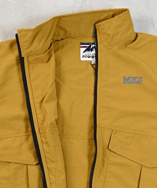 セール】ナイロンビッグポケットジャケット/セットアップ可能