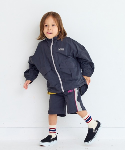 セール】ナイロンビッグポケットジャケット/セットアップ可能