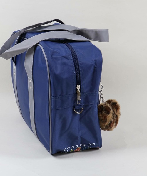 SPINNS(スピンズ)の「『SOUL PUSSSY CAT』キーホルダー付きスクールバッグ(ショルダーバッグ・レディース・ブルー/ピンク系その他・ONESIZE)」の13枚目の写真