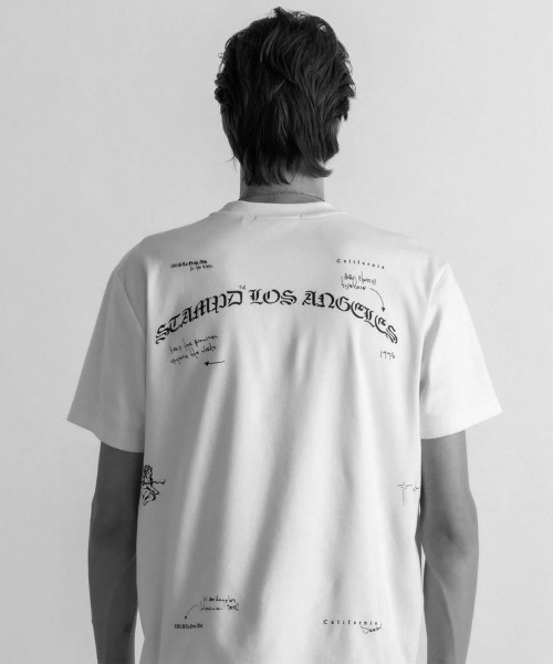STAMPD（スタンプド）の「【STAMPD】TATTOO RELAXED TEE / ホワイト [SLA-M3966TE]（Tシャツ/カットソー・メンズ・ホワイト・M/L）」の11枚目の写真