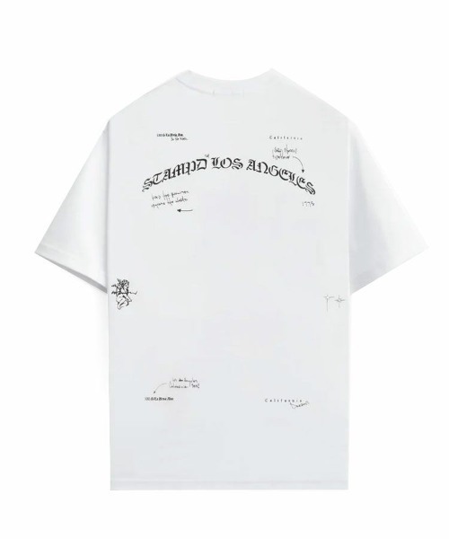 STAMPD（スタンプド）の「【STAMPD】TATTOO RELAXED TEE / ホワイト [SLA-M3966TE]（Tシャツ/カットソー・メンズ・ホワイト・M/L）」の3枚目の写真
