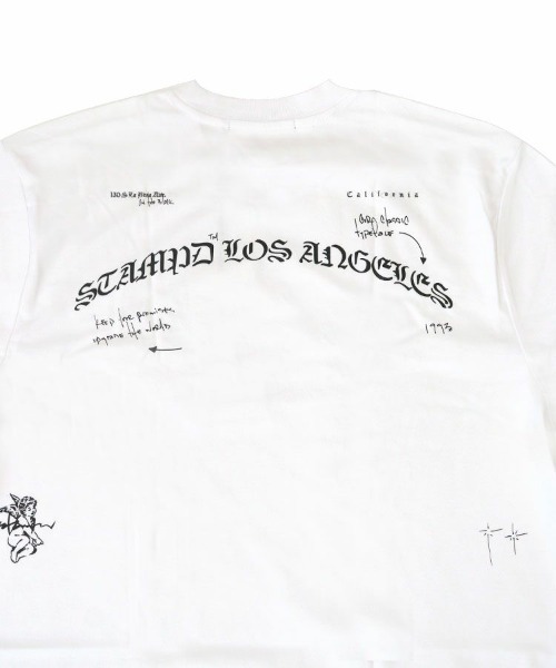 STAMPD（スタンプド）の「【STAMPD】TATTOO RELAXED TEE / ホワイト [SLA-M3966TE]（Tシャツ/カットソー・メンズ・ホワイト・M/L）」の5枚目の写真