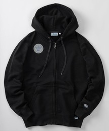 極美品 16SS⭐️TATRAS ジップアップパーカー 切り替え ロゴワッペン TATRAS タトラス ジップアップパーカー ロゴ金具 ロゴワッペン