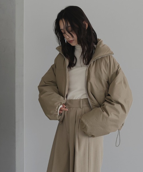 パディングショートダウンジャケット（ダウンジャケット/コート