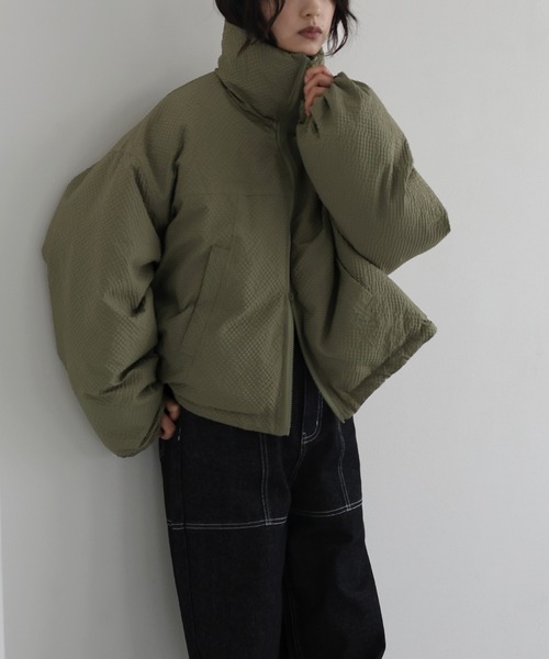 パディングショートダウンジャケット（ダウンジャケット/コート
