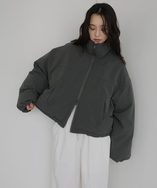 パディングショートダウンジャケット（ダウンジャケット/コート