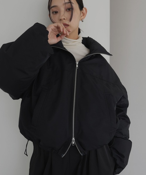 パディングショートダウンジャケット（ダウンジャケット/コート