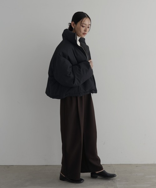 パディングショートダウンジャケット（ダウンジャケット/コート