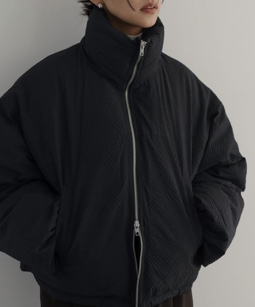 パディングショートダウンジャケット（ダウンジャケット/コート