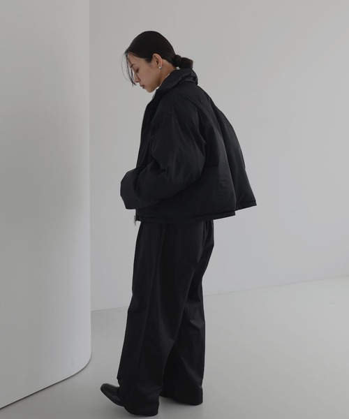 hellam（へラム）の「パディングショートダウンジャケット（ダウン