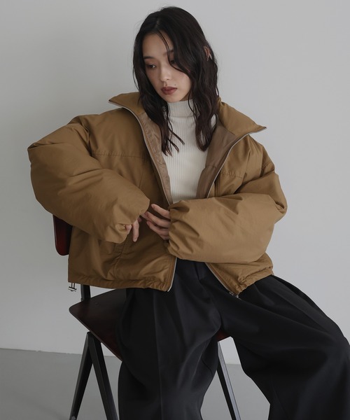 hellam パディングショートダウンジャケット パディングショートダウンジャケット（ダウンジャケット/コート