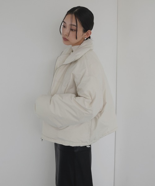 hellam ヘラム　パディングショートダウンジャケット　キャメル hellam｜パディングショートダウンジャケット | Rakuten Fashion(楽天