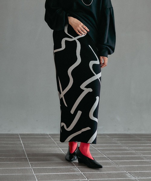 12ゲージアソート柄スカート 497454（スカート）｜LEPSIM（レプシィム