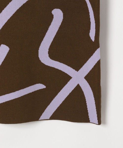 LEPSIM（レプシィム）の「12ゲージアソート柄スカート　497454（スカート・レディース・ブラウン/ブラック系その他/ブラック・FREE）」の8枚目の写真