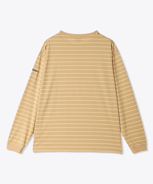 Columbia（コロンビア）の「Columbia／バルフォアリバー ロングスリーブティー（ロンT ロングTシャツ 長袖Tシャツ）ボーダー 速乾 軽量／コロンビア（Tシャツ/カットソー・レディース・ブラック/グリーン/ベージュ/パープル・L/S/XS/M/XL）」の11枚目の写真
