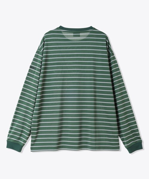Columbia（コロンビア）の「Columbia／バルフォアリバー ロングスリーブティー（ロンT ロングTシャツ 長袖Tシャツ）ボーダー 速乾 軽量／コロンビア（Tシャツ/カットソー・レディース・ブラック/グリーン/ベージュ/パープル・L/S/XS/M/XL）」の14枚目の写真