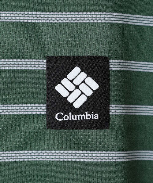 Columbia（コロンビア）の「Columbia／バルフォアリバー ロングスリーブティー（ロンT ロングTシャツ 長袖Tシャツ）ボーダー 速乾 軽量／コロンビア（Tシャツ/カットソー・レディース・ブラック/グリーン/ベージュ/パープル・L/S/XS/M/XL）」の15枚目の写真