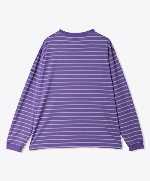 Columbia（コロンビア）の「Columbia／バルフォアリバー ロングスリーブティー（ロンT ロングTシャツ 長袖Tシャツ）ボーダー 速乾 軽量／コロンビア（Tシャツ/カットソー・レディース・ブラック/グリーン/ベージュ/パープル・L/S/XS/M/XL）」の19枚目の写真