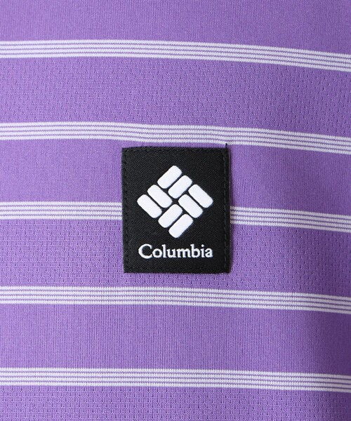 Columbia（コロンビア）の「Columbia／バルフォアリバー ロングスリーブティー（ロンT ロングTシャツ 長袖Tシャツ）ボーダー 速乾 軽量／コロンビア（Tシャツ/カットソー・レディース・ブラック/グリーン/ベージュ/パープル・L/S/XS/M/XL）」の20枚目の写真