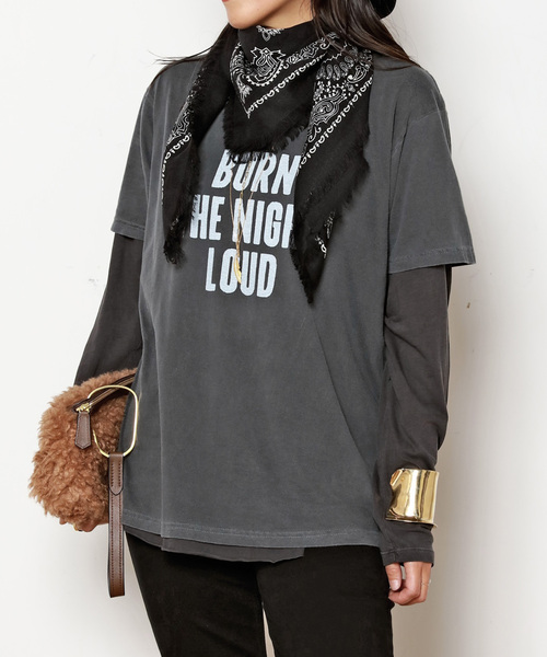 GOOD ROCK SPEED(グッドロックスピード)の「【GOOD ROCK SPEED / グッドロックスピード】別注graphic T sh(スミクロ)(Tシャツ/カットソー・レディース・ブラック系その他・FREE)」の6枚目の写真