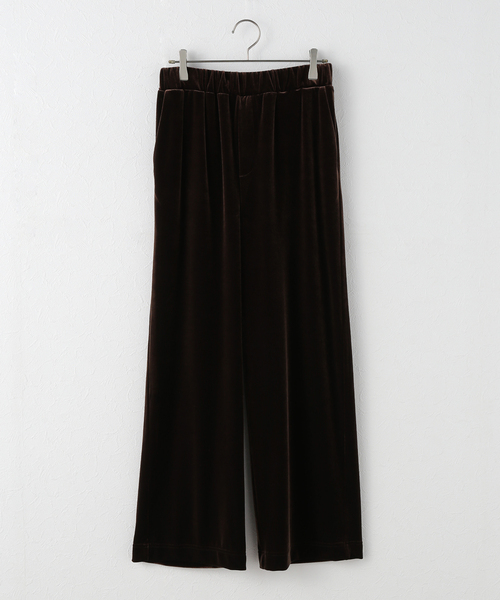 セール】ベロアイージーパンツ（その他パンツ）｜Spick & Span