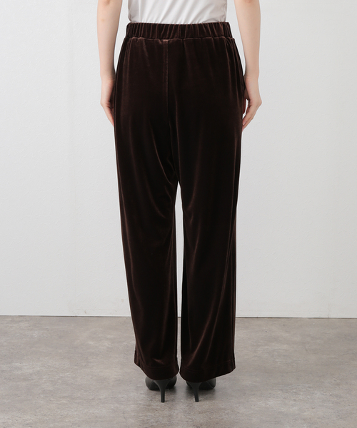 スピックアンドスパン　ベロアイージーパンツ　完売 ベロアイージーパンツ（その他パンツ）｜Spick & Span（スピック